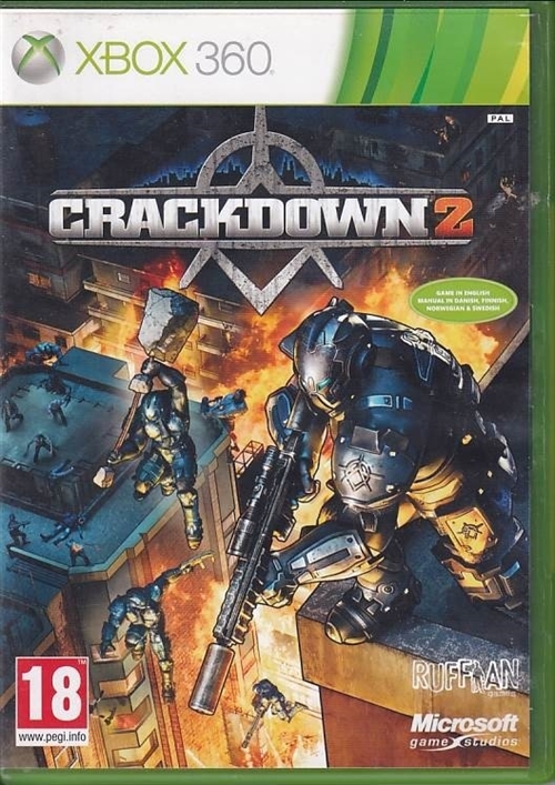 Crackdown 2 - Xbox 360 (B Grade) (Genbrug)